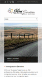 Mobile Screenshot of milescanadian.com